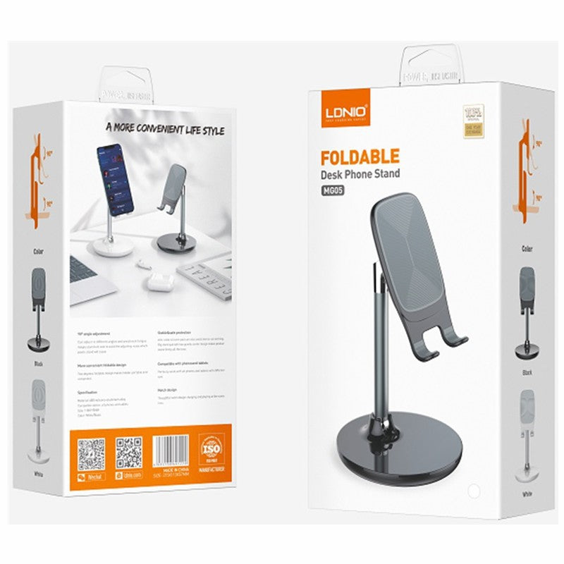 LDNIO MG05 Branded Foldable Desk Phone Stand Tablet Stand