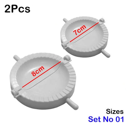 2Pcs Patis Maker Molds Press Dumpling Cooking Pastry Tools