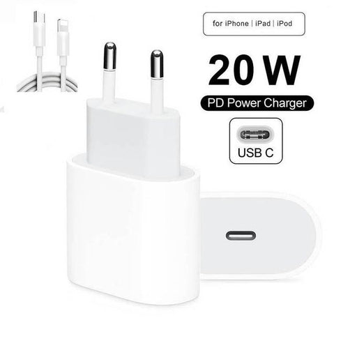 20W USB-C Power Adapter for IPhone 13/12/11/SE 2Nd Gen/XS/XS Max
