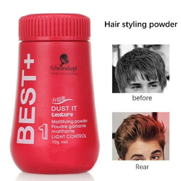 Hair Powder UNISEX BEST& SERVICH & Schwarzkopf Osis+ Thrill Fibre Gum+ DUST IT HAIR BEST PLUS POWDER