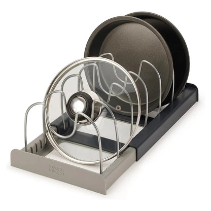 Expanding Cookware Organizer, Space Saving Storage for Pan Lids, Baking Trays ( 1Pcs)