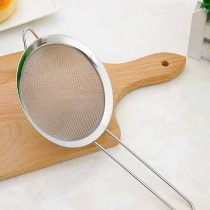 Sieve, Fine Mesh Kitchen Sieve Set 8/12/18 Cm Stainless Steel