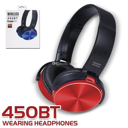 Bluetooth Extra Bass SonyJBL 450BT Wireless Stereo Headset Handsfree for Sport Gamer