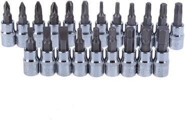 46-Piece 1/4-Inch Socket & Ratchet Wrench Set | Portable Auto Repair Tool Kit