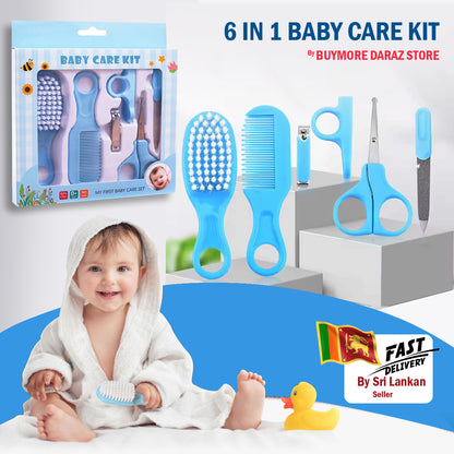 Baby Nail Care Tool Newborn Baby Nail Clippers Nail Clippers 6Pcs Health Care for Infants Newborns Children's Baby Grooming Kit 6 Pcs Box/Gift Box For Babies And Kids 6 Pcs Health Care Kit For Newborn Baby