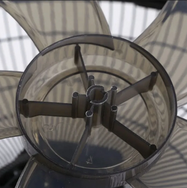 Stand Fan, Table Fan and Wall Fan as Plastic 5 Blade with Cut Model