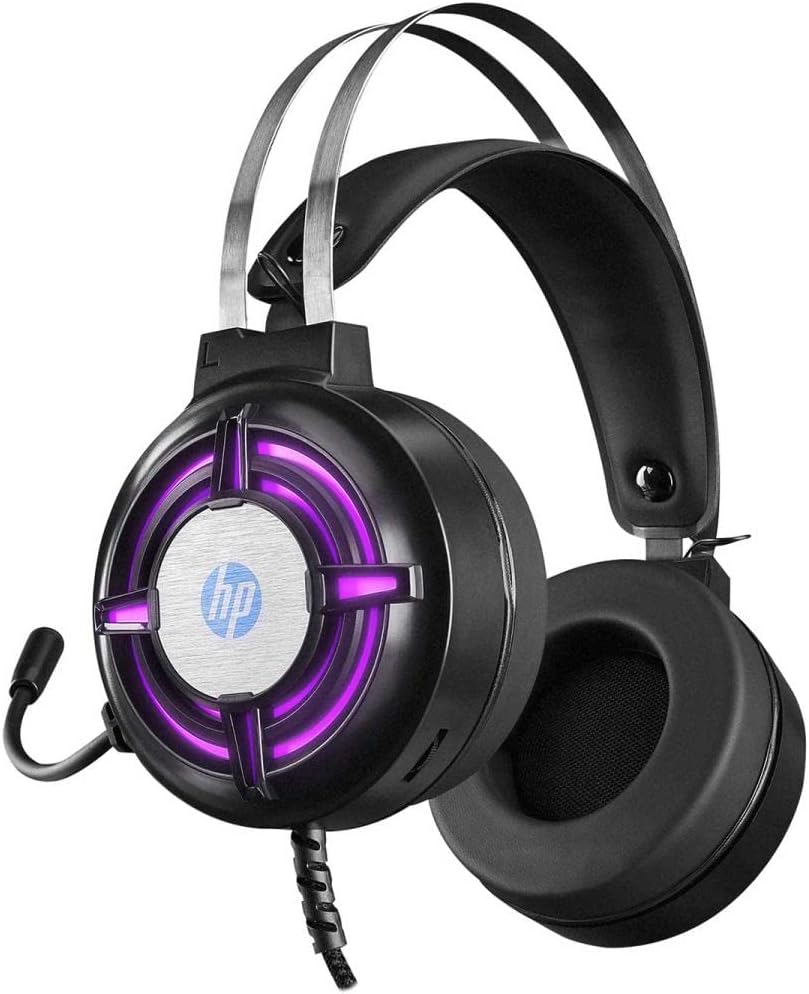 HP H120 7.1 Stereo Surround USB 2.0 Plug Gaming Headset with Microphone