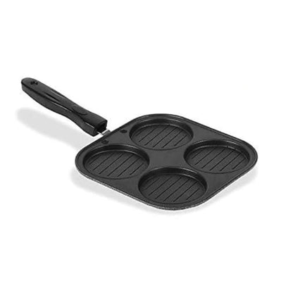 Pioneer 4-Hole Pancake Tawa – Non-Stick Griddle for Fluffy Pancakes, Eggs & Mini Uttapams