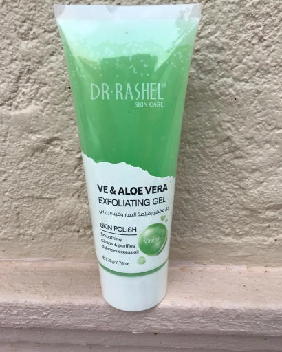 Dr.Rashel Skin Polish Exfoliating Gel - Aloe Vera & Vitamin E Cleanser