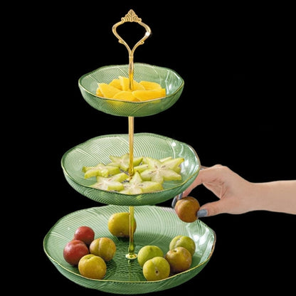 Glass Cake Holder Space