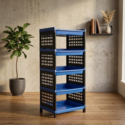 Worth 5 Layer Multi Rack Book Shelf Random Colours Size - 92Cm X 39Cm X 29Cm