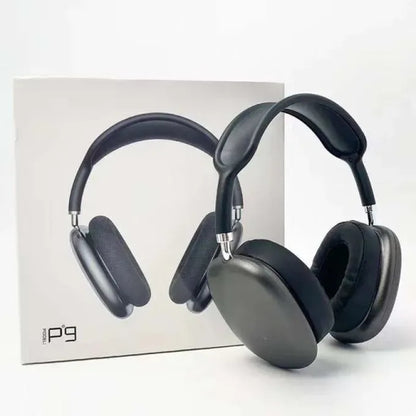 P9 Wireless Bluetooth Headphones with Mic – Stereo Sound Max Sport Over-Ear Headset