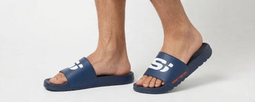 "Boys ""Si"" Graphic Sport Slides"