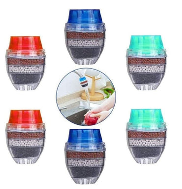 Mini Tap Water Filter Activated Carbon Round Tap Water Filter â€“ Mini Home Coconut Activated Carbon