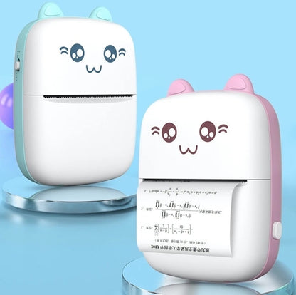 High-Quality Mini Thermal Printer with Wireless Bluetooth, 200Dpi Printing for Labels, Photos, Memos