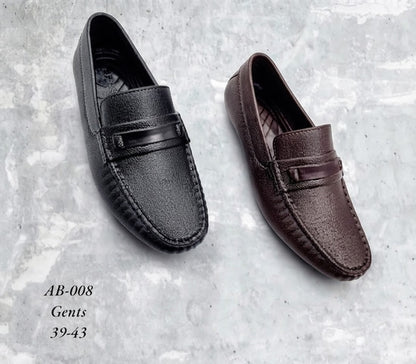 Waterproof Men’s Loafers – Black & Brown (Sizes 39–43)
