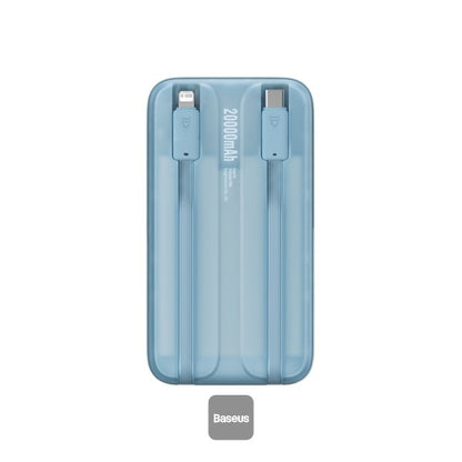 Baseus Comet Series Dual-Cable Digital Display Fast Charge Power Bank 20000mAh 22.5W