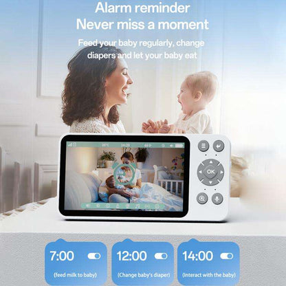 Yesido KM28 5 Inch LCD Screen 2.4G WiFi Baby Monitor Care Camera Two-way Audio Call Wifi Wireless Cameras