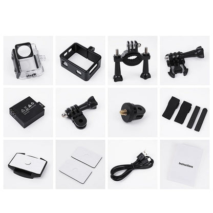Hoco DV102 (4K / 12MP 2160p 60FPS / WIFI ) EIS Anti-Shake Action Camera