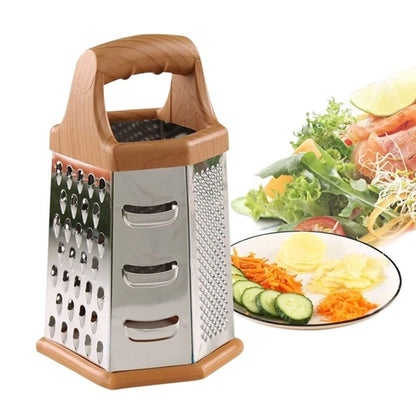 6 Slided Stainless Steel Grater