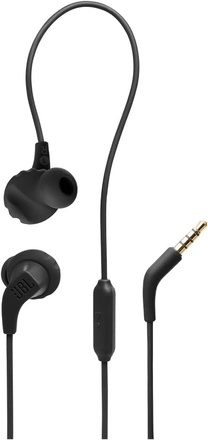 JBL Endurance Run 2 Wired -Sports in-Ear Headphones, Pure Bass Sound, Hands-Free Calls, Never Hurt. Never Fall Out.