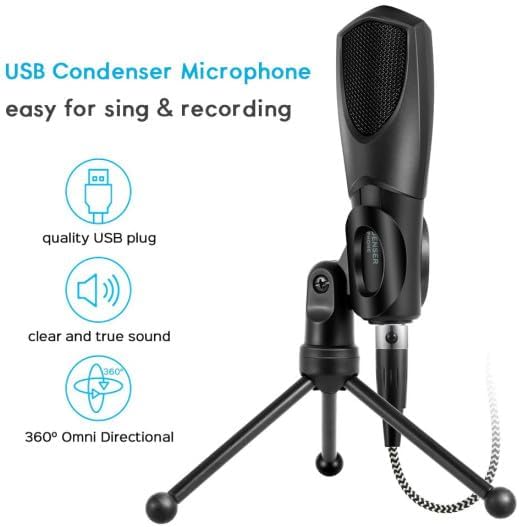 Yanmai Q3B USB Microphone / Condenser Mic
