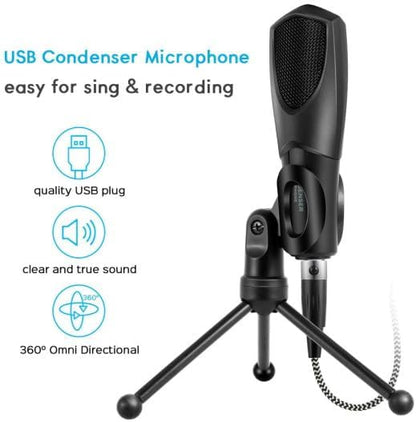 Yanmai Q3B USB Microphone / Condenser Mic