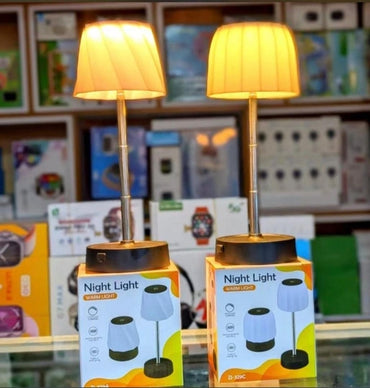 Simple Table Light Retractable Stepless Dimmable LED Touch Control Night Light Bedside Lamp