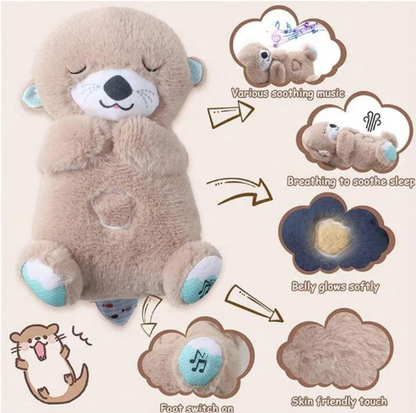 Breathing Otter Breathing Teddy Bear Breathing Teddy Breathing Bear with Soft Music SMT