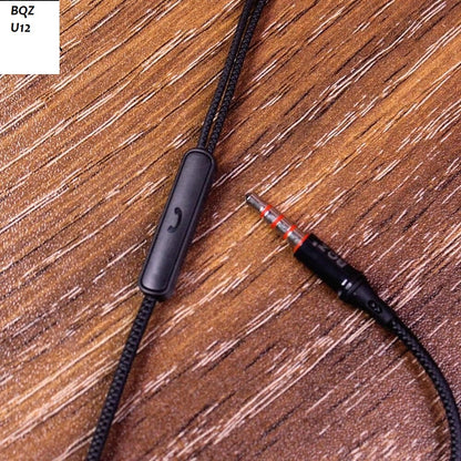 BQZ U12 Wired Metal Handsfree with Microphone