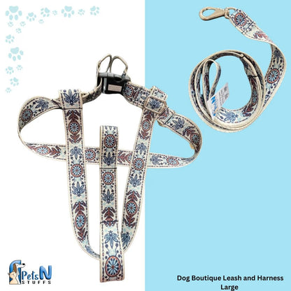 Dog Boutique Leash and Harness Large