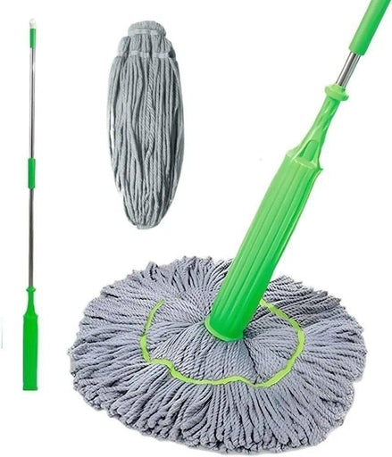 2 In 1 Dehydrated Mop Self Wringing Twist Mops