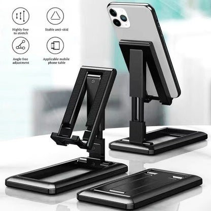 Mobile Phone Holder Stand Adjustable Tablet Stand Desktop Holder Mount for IPhone IPad