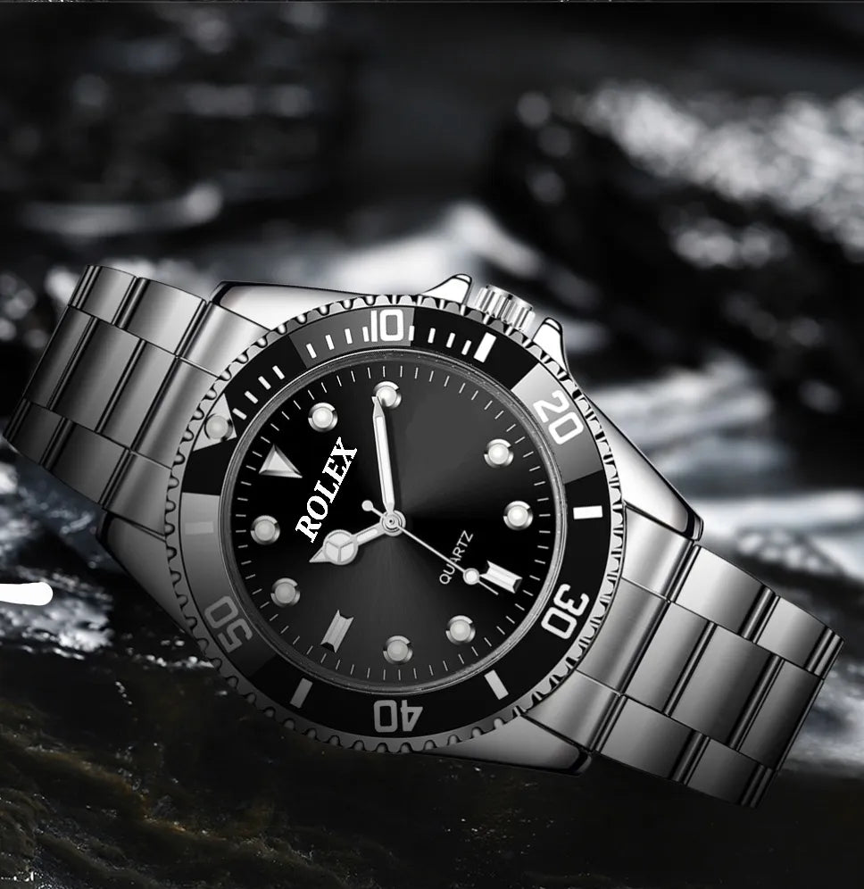 Rolexx Stainless Steel Watch for Men
