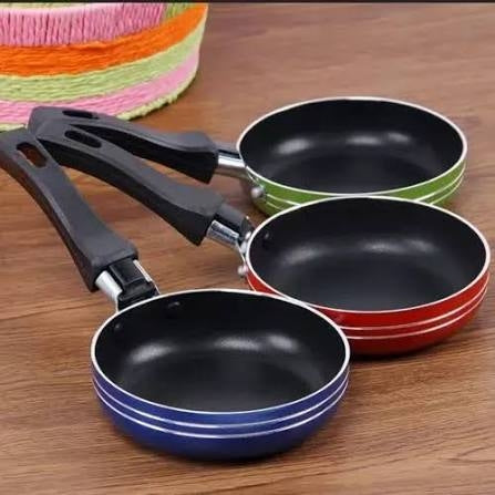 Frypan Non Stick Cookware Tools Kitchen 1X Mini Frying Pan Saucepan Egg Pancake 14CM