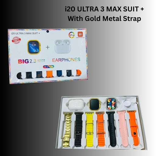 HiWatch I20 Ultra/T 20 Ultra 2/Ultra 2 7In1/X 10 Ultra 3 Max Smart Watch - 49MM + Airpods Pro