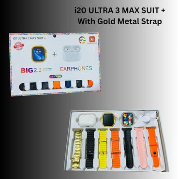 HiWatch I20 Ultra/T 20 Ultra 2/Ultra 2 7In1/X 10 Ultra 3 Max Smart Watch - 49MM + Airpods Pro