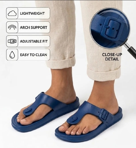 Men Molded Comfort Thong Sandals
