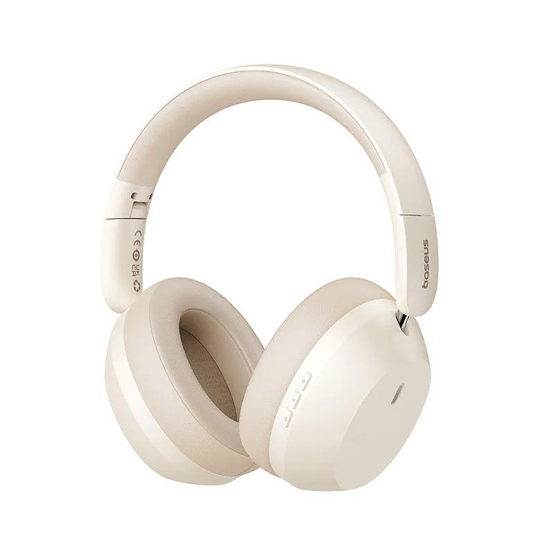 Baseus Bass 35 Max Bluetooth Headset Wireless Headphone 40mm Units Deep Bass 50H Playback Soft Sponge Earmuffs Foldable Headp