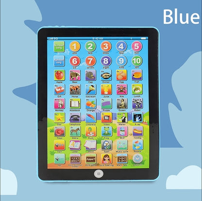 Kids Educational Learning Tablet with 3D Alphabet & Number Keys, Piano Toy for Toddlers, Interactive