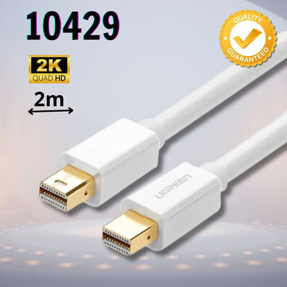 UGREEN 10429 MINI DISPLAYPORT TO MINI DISPLAYPORT M/M CABLE 2M