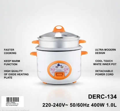 Automatic Rice Cooker 1.0 Litrs and 5 Cups