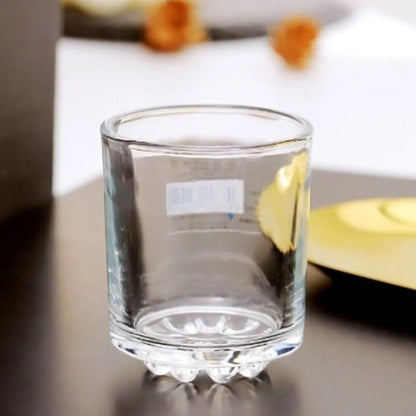 6 Pcs Mini Glasses Transparent Thickened Shot Glass Six-Pack-70 Ml