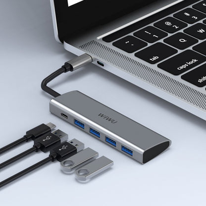 Wiwu Alpha 541p Type-C to 4 USB Hub