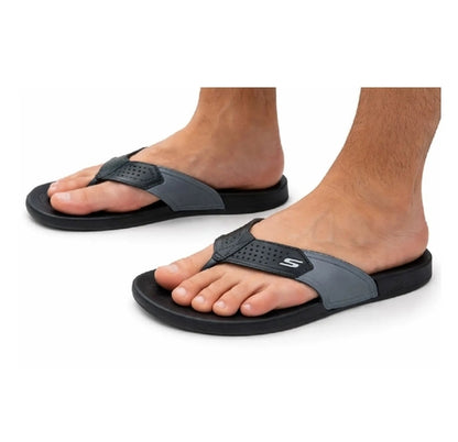 Men’s Blue & Gray Flip-Flops