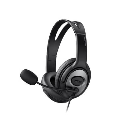 Havit H206d Double Plug 3.5mm Stereo With Mic Headphone
