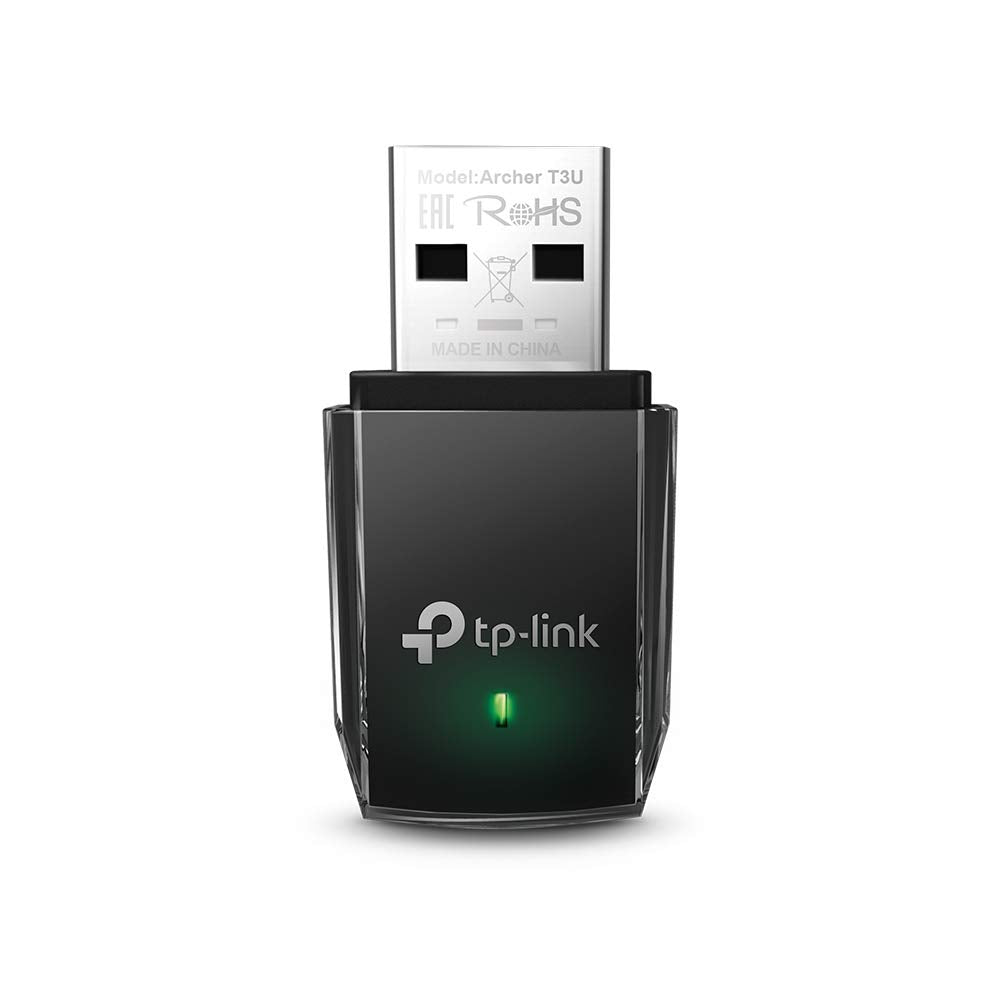 TP-Link Ac1300 USB WiFi Adapter(Archer T3U)-2.4G/5G Dual Band Mini Wireless Network Adapter
