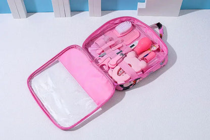 13-Pcs Baby Care & Grooming Kit - Essential Infant Nursery Healthcare Set