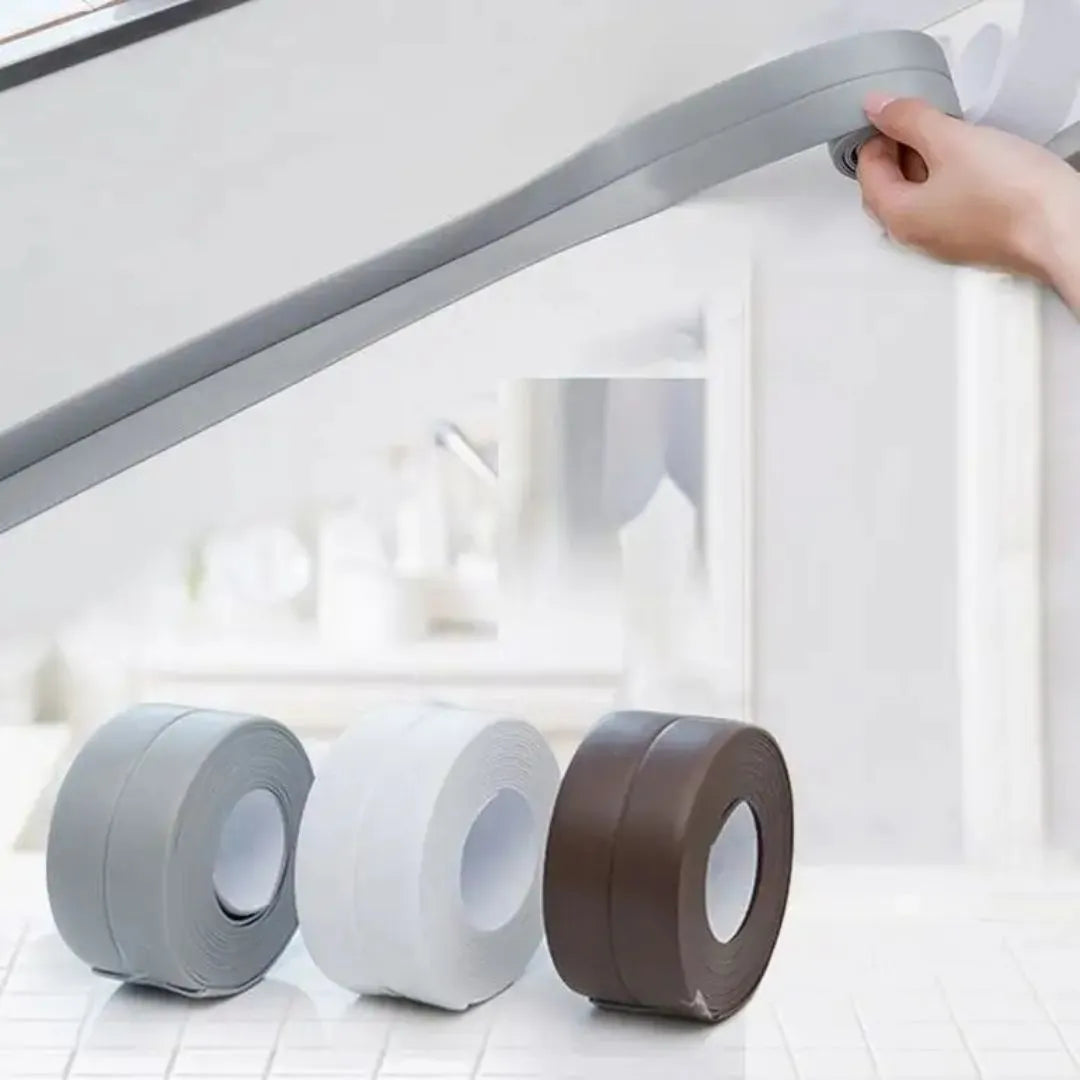 3.2M PVC Waterproof Kitchen Self Adhesive Sealant Tape Sealing Tape Seal Strip