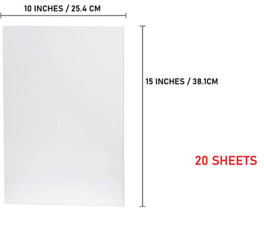 20 Sheet Premium Matte Photo Paper 10 x 15 inch 260gsm Professional Photographic for Inkjet Printers